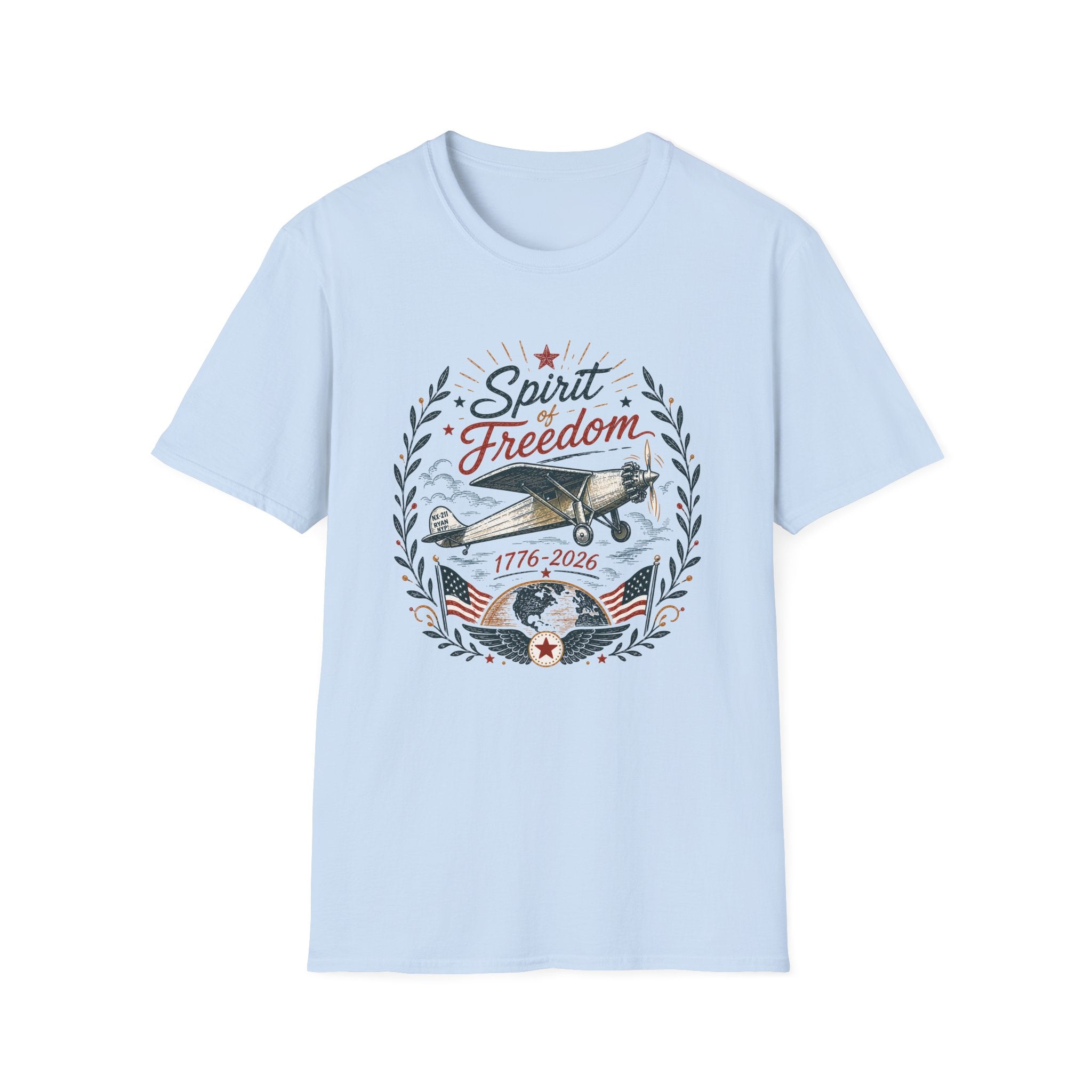 "Spirit of Freedom" Vintage Folk Tee