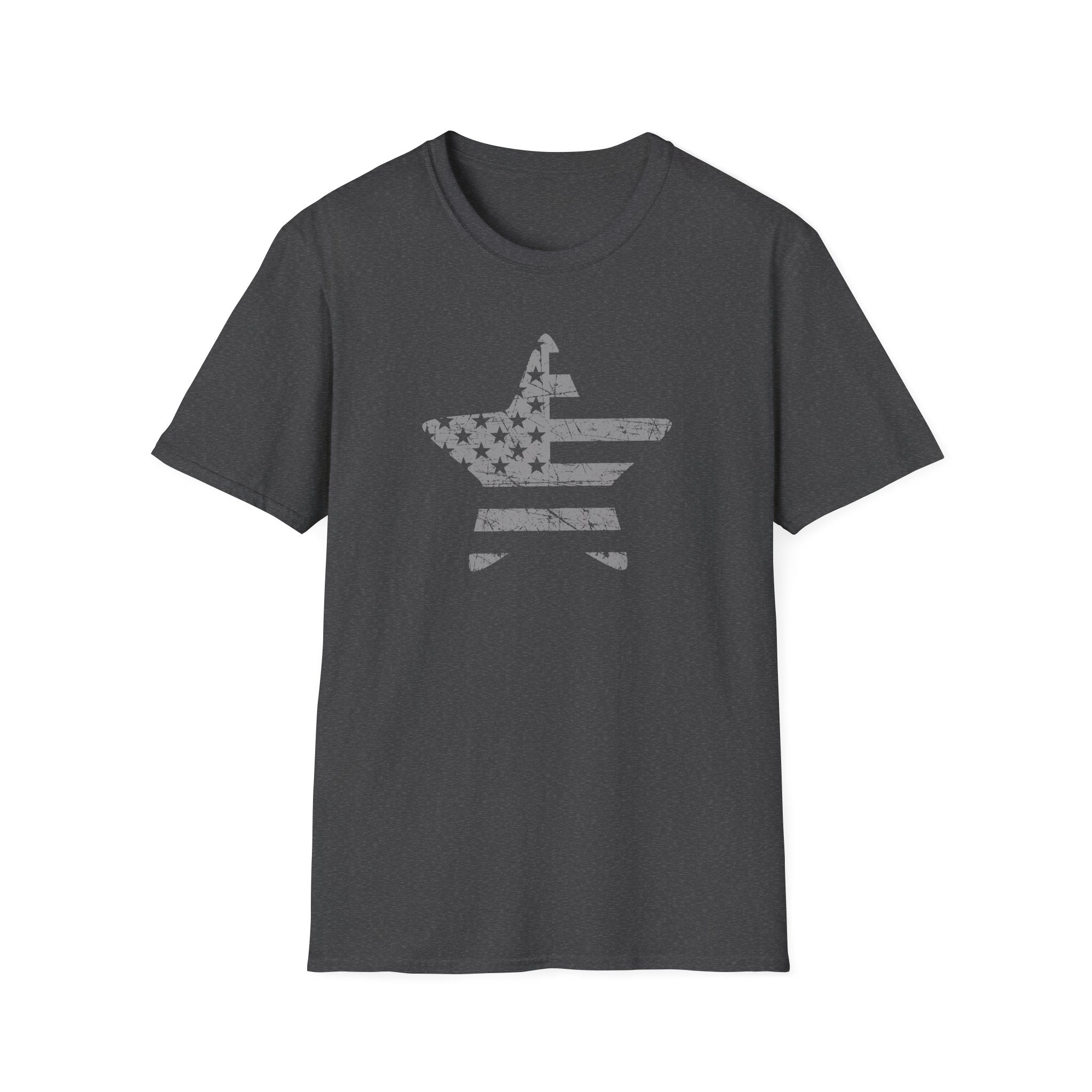 Flag Star 1-color Vintage Tee