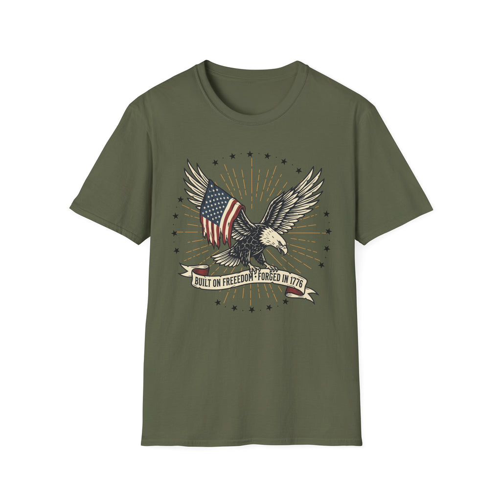 "Built on Freedom" Vintage Tee