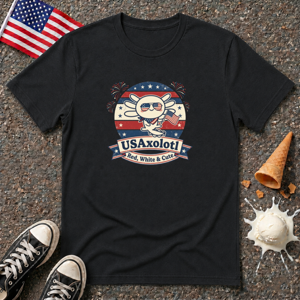 "USAxolotl Patriotic" Tee