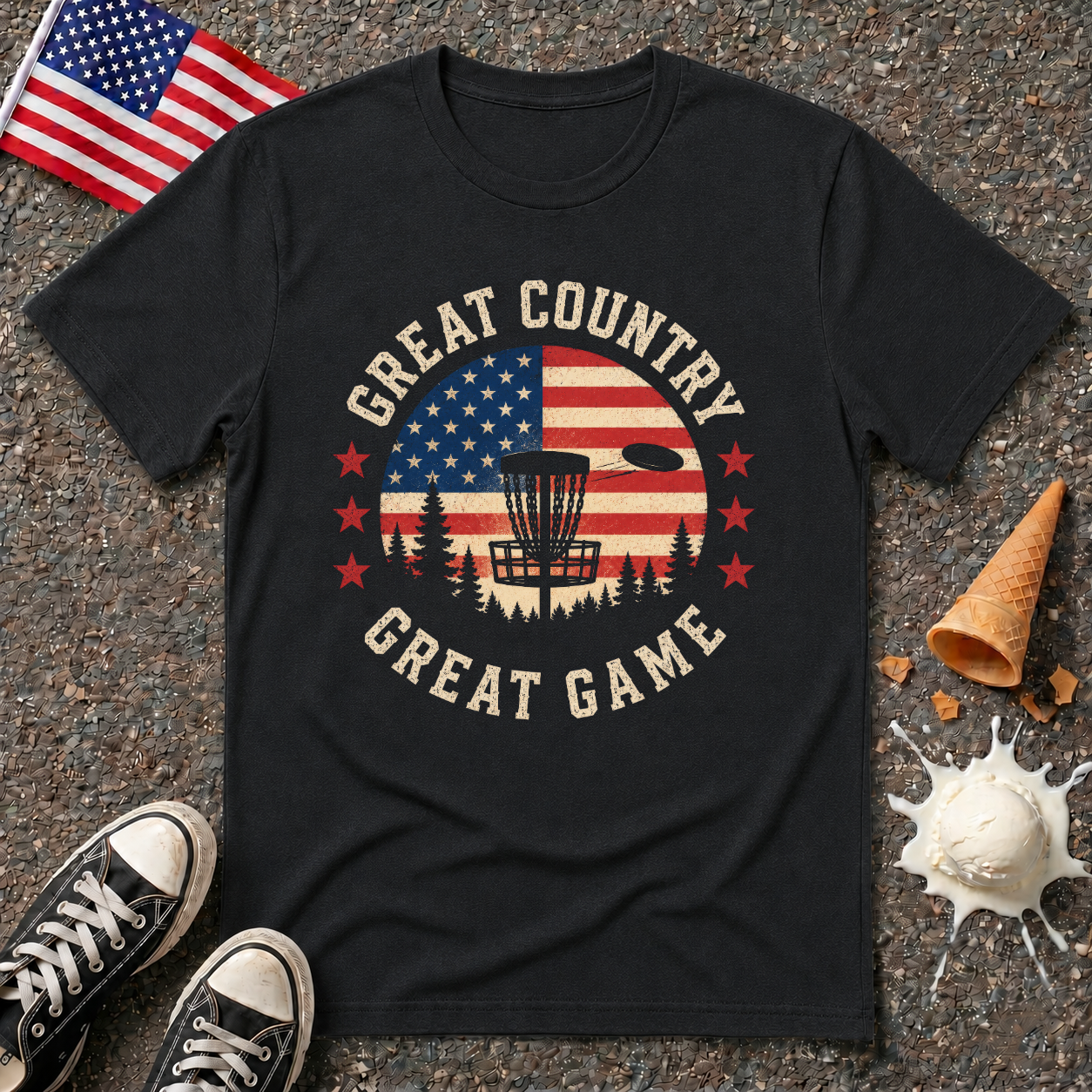 "Great Country Great Game" Tee
