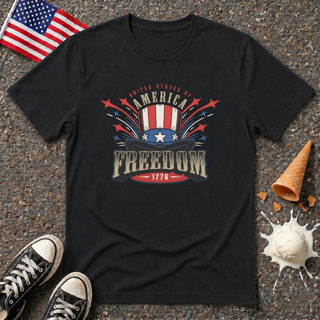Freedom Top Hat Tee
