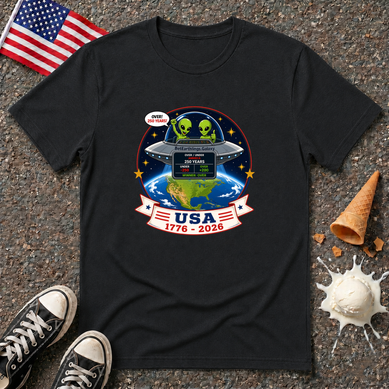 UFO USA Tee