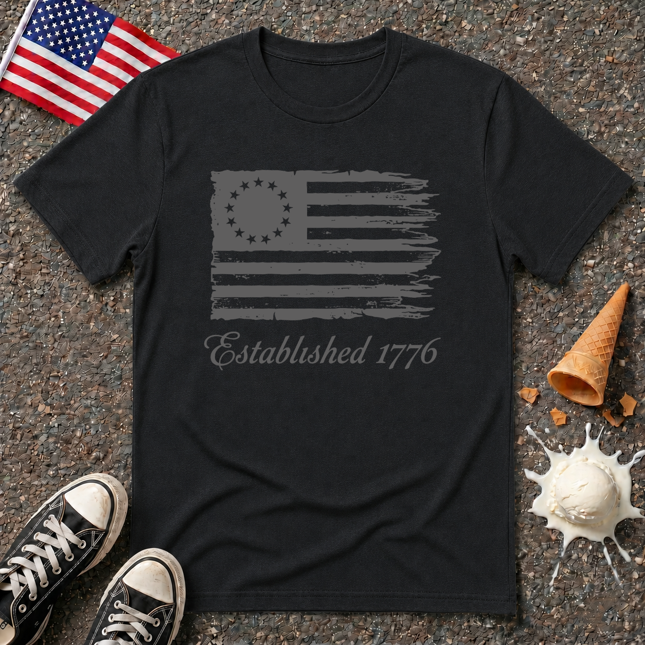 Betsy Ross Flag Tee
