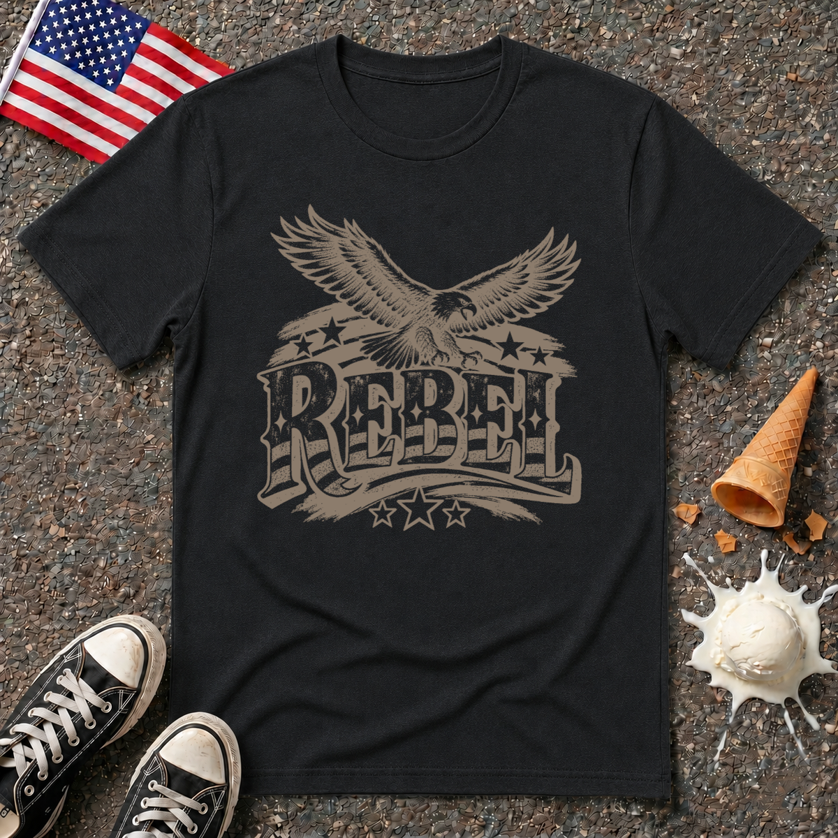 "Rebel" Vintage Tee