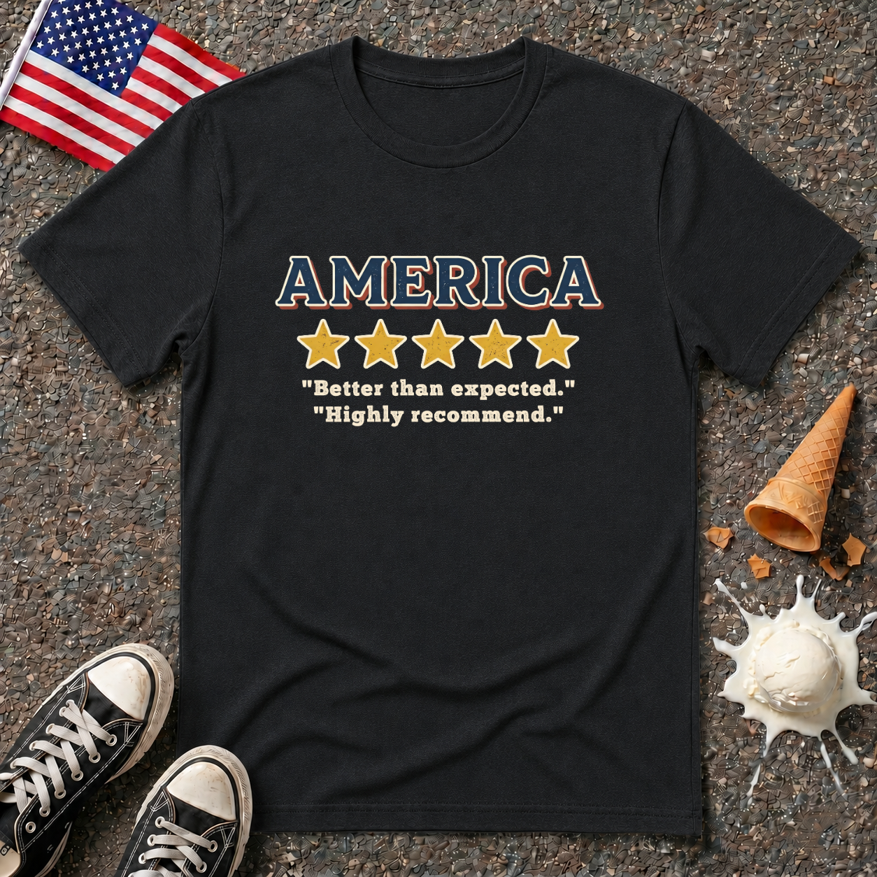 "America: 5-Stars" Tee