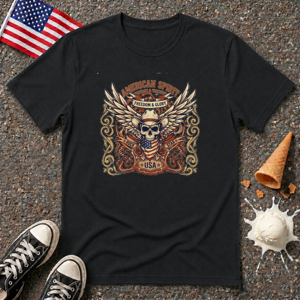 "American Spirit " Vintage Tee