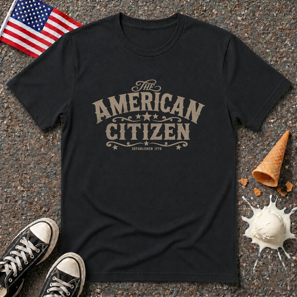 "The American Citizen" Vintage Tee
