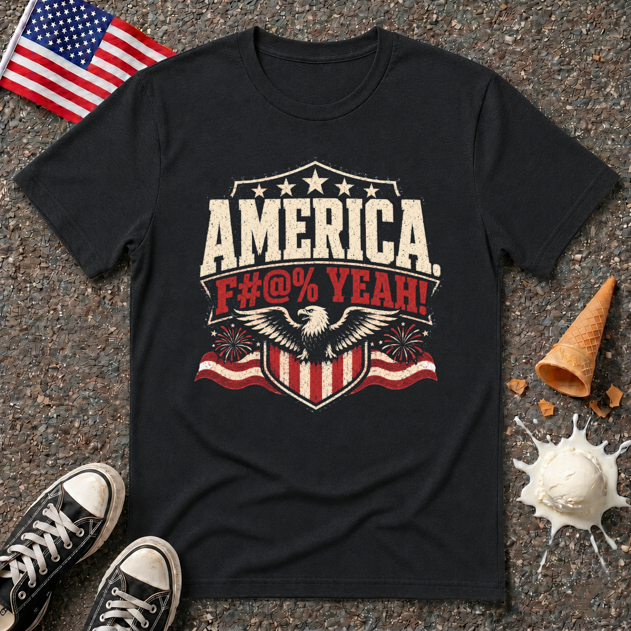“America F#@% Yeah!” Vintage Tee
