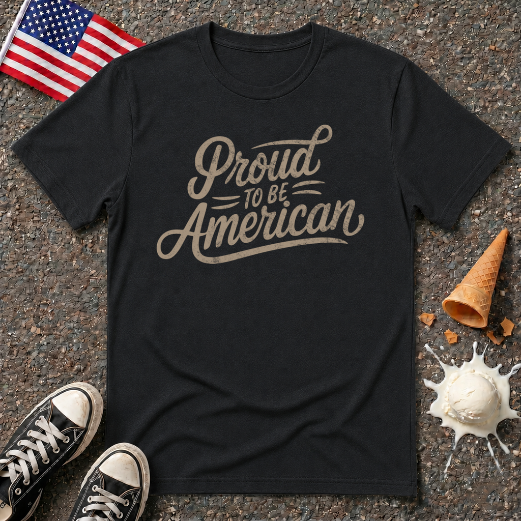 "Proud to Be American" Tee
