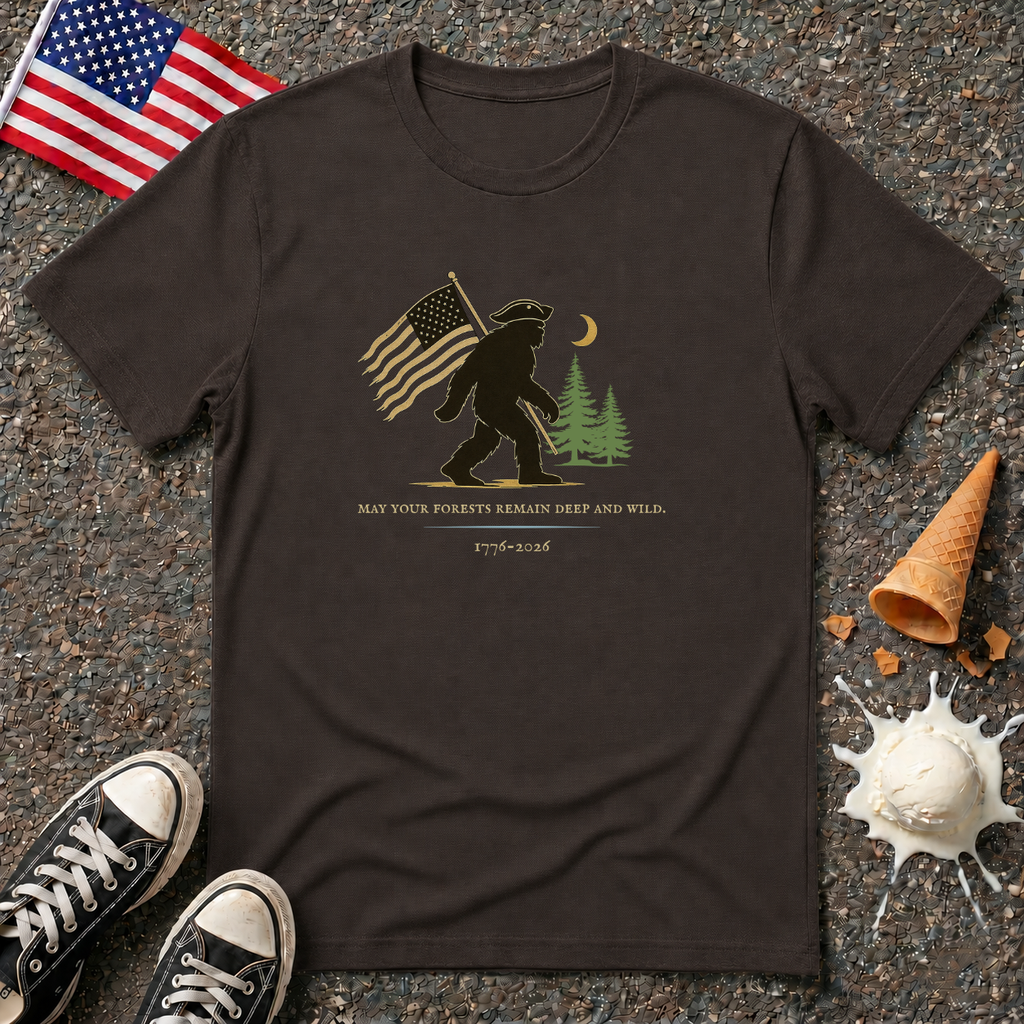 "Deep and wild." Tee