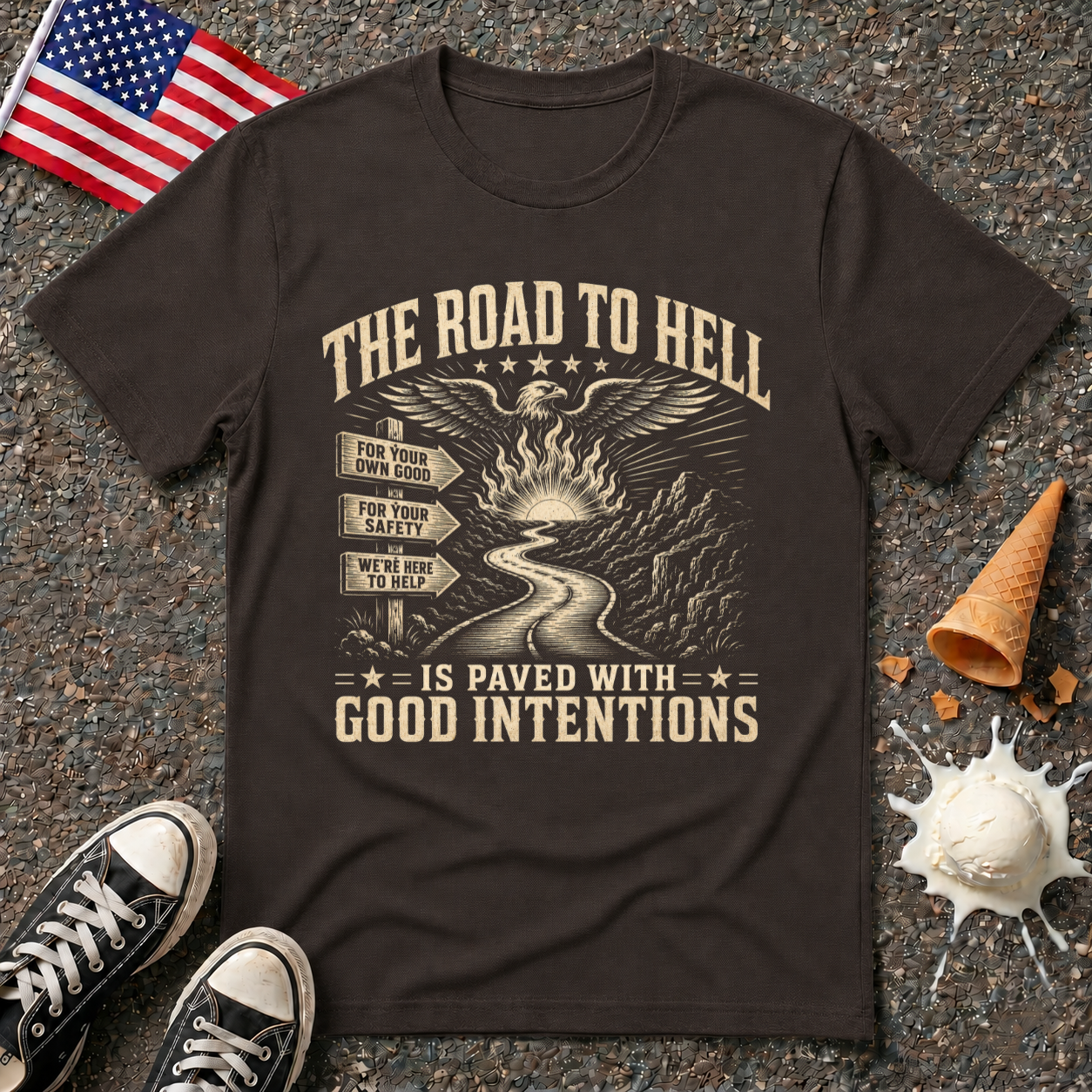 "Road to Hell" Tee