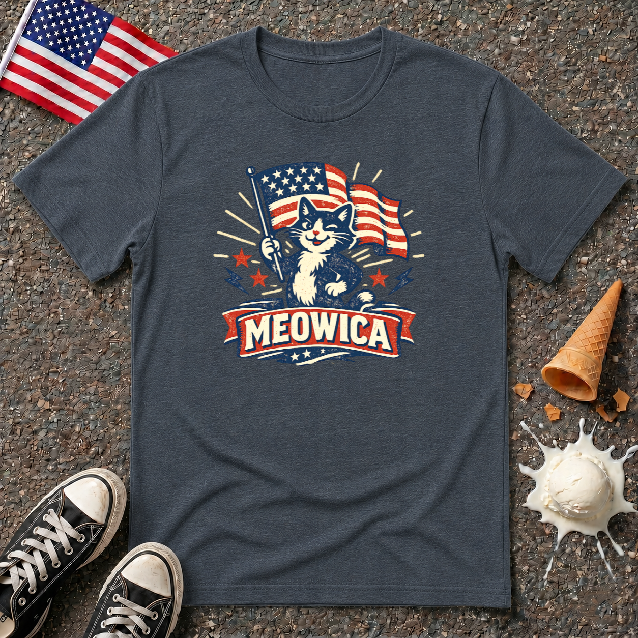 "Meowica" Tee