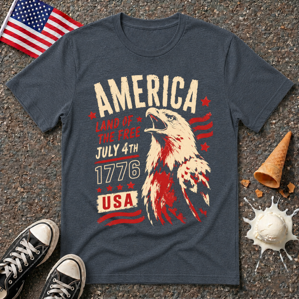 "America" Punk Eagle Tee