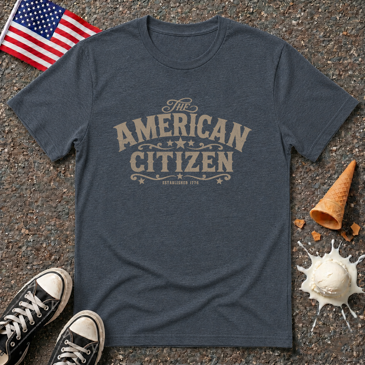 "The American Citizen" Vintage Tee