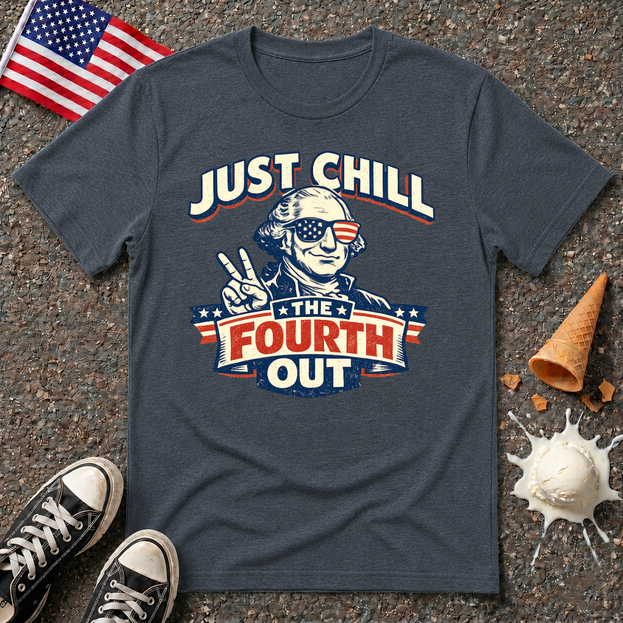 "Just Chill the Fourth Out" Tee