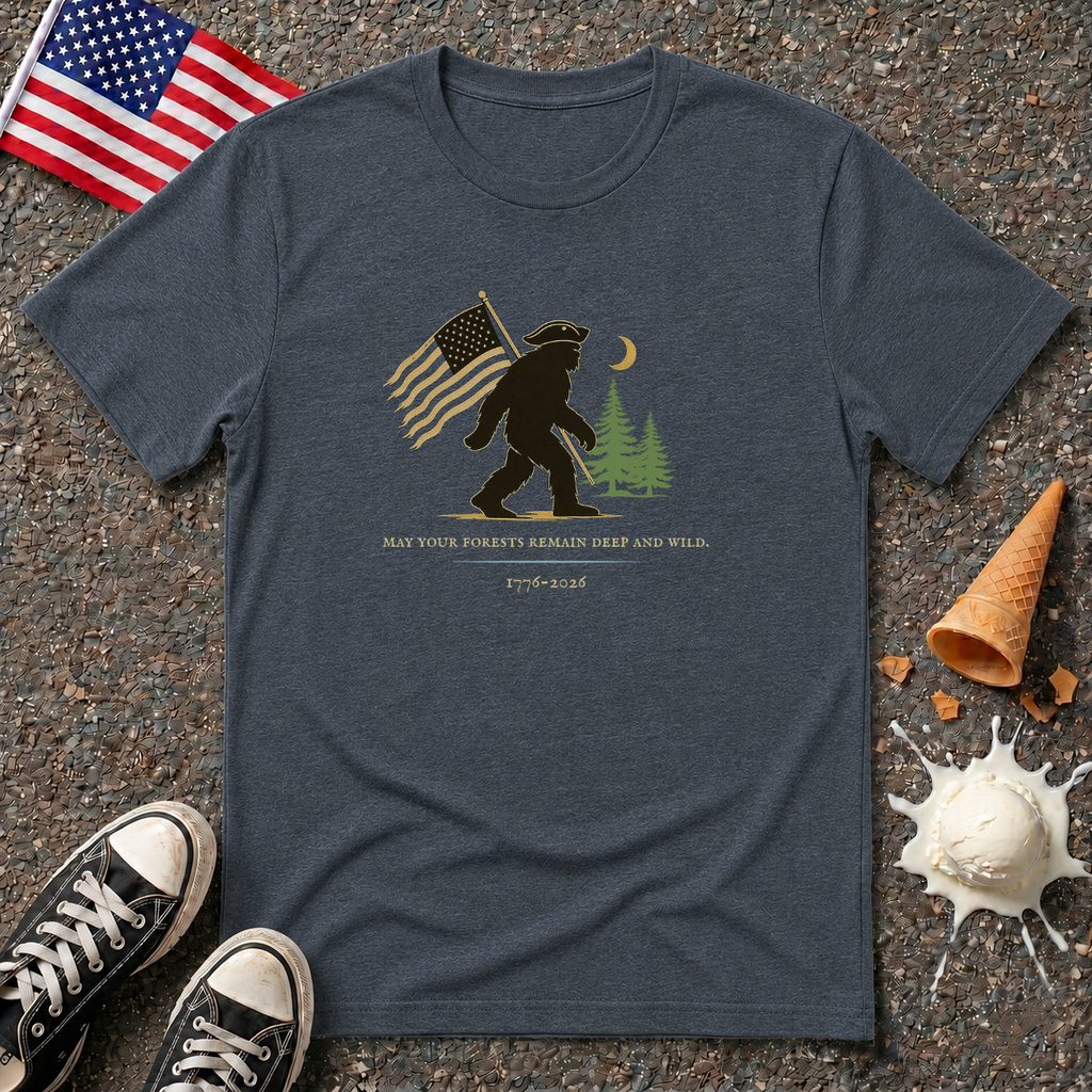"Deep and wild." Tee