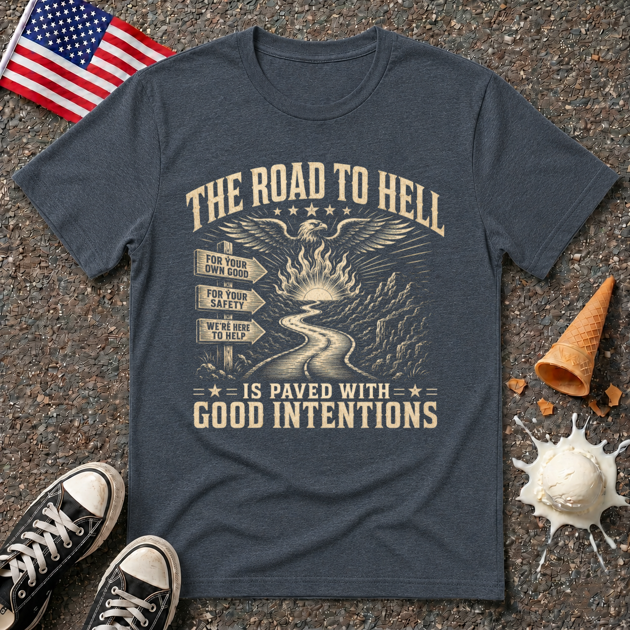 "Road to Hell" Tee