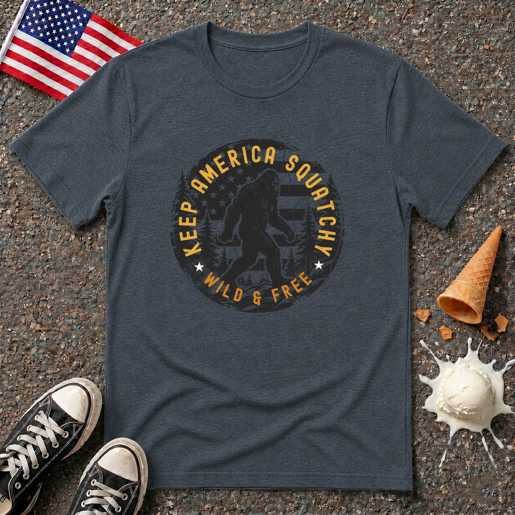 "Keep America Squatchy" Vintage Tee