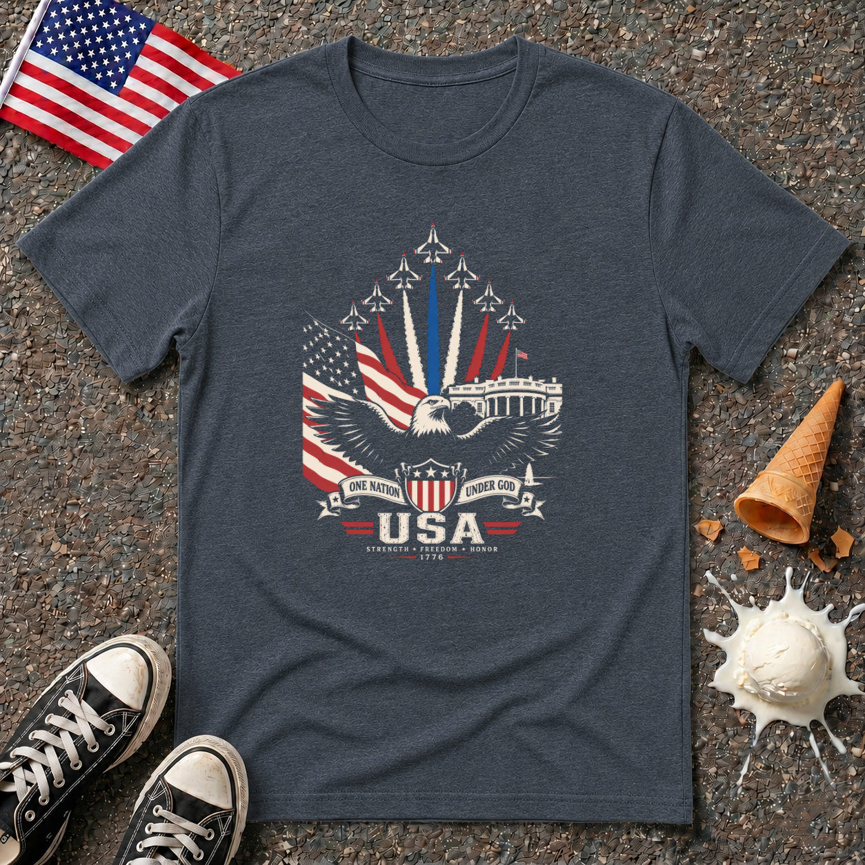 "Super Delta" Vintage Tee