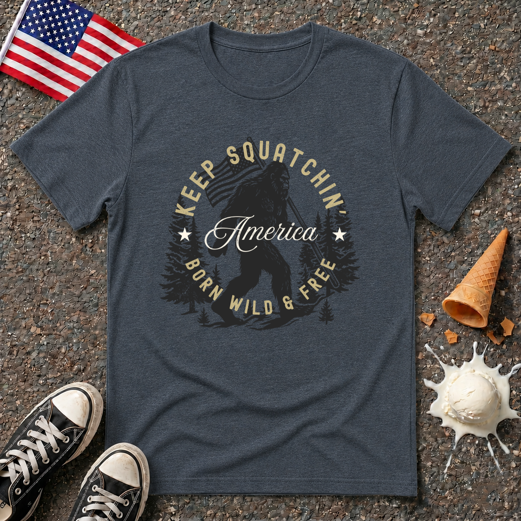 "Keep Squatchin’ America" Vintage Tee