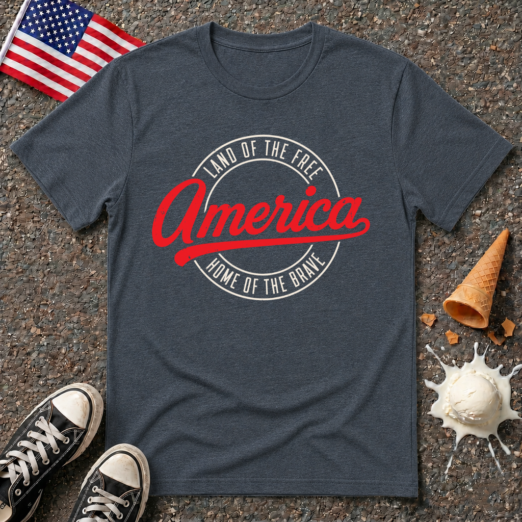 "America" Badge Tee