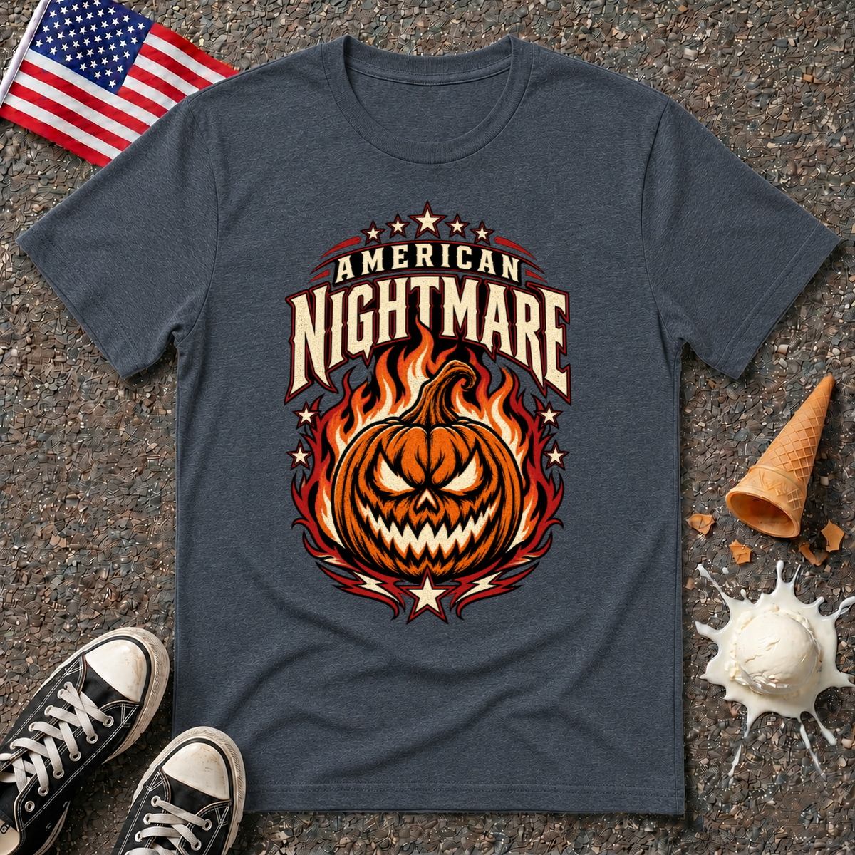 "American Nightmare" Halloween Tee