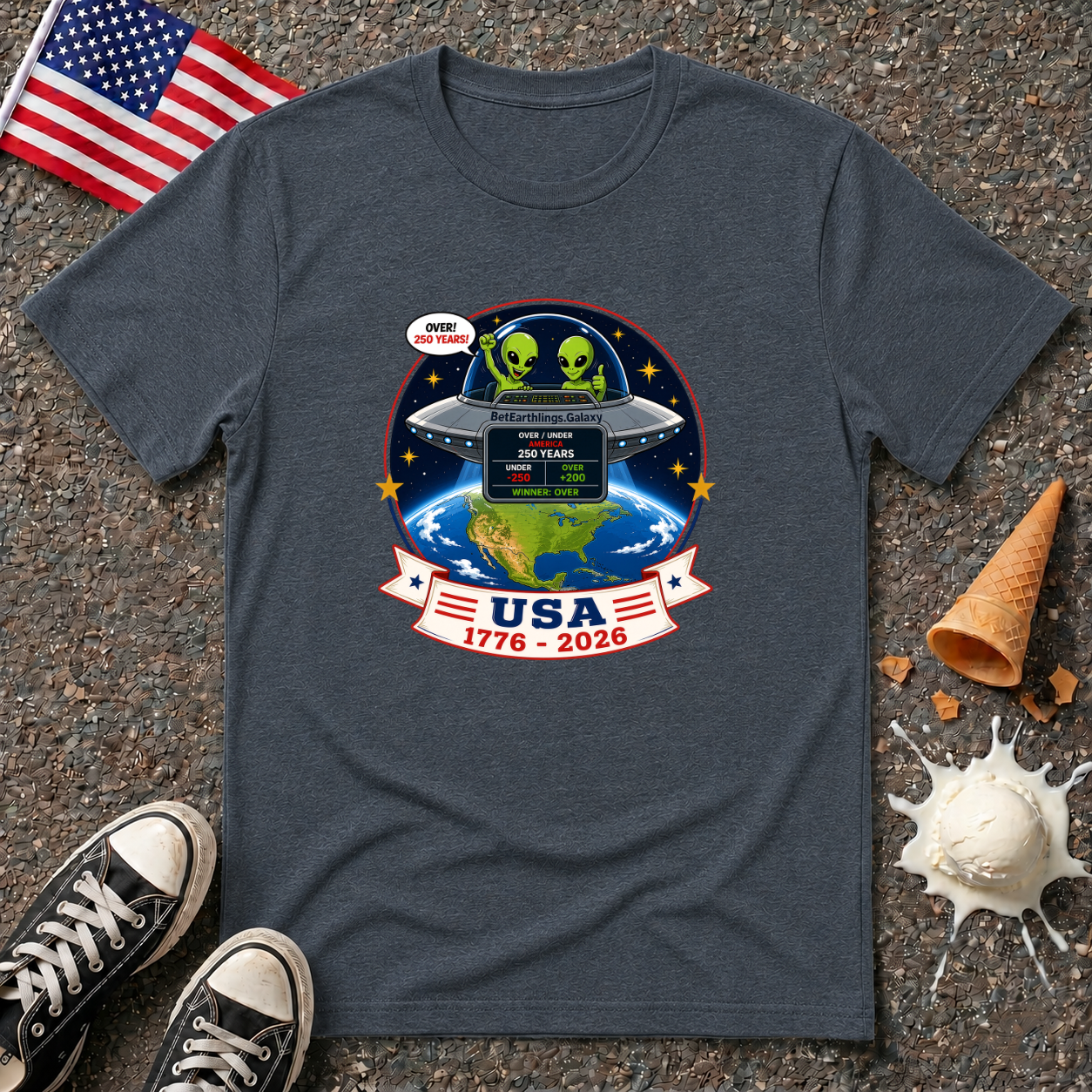 UFO USA Tee