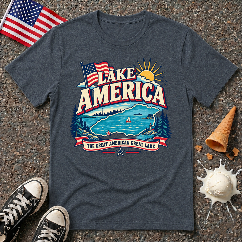"Lake America" Vintage Tee
