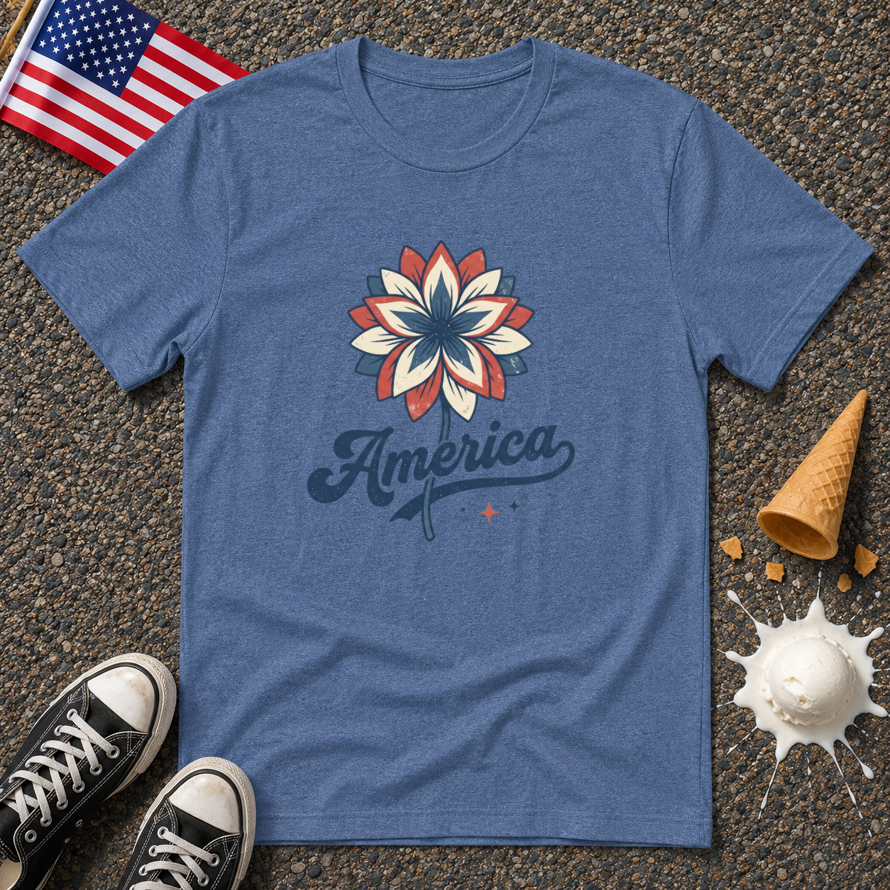 "America" Flower