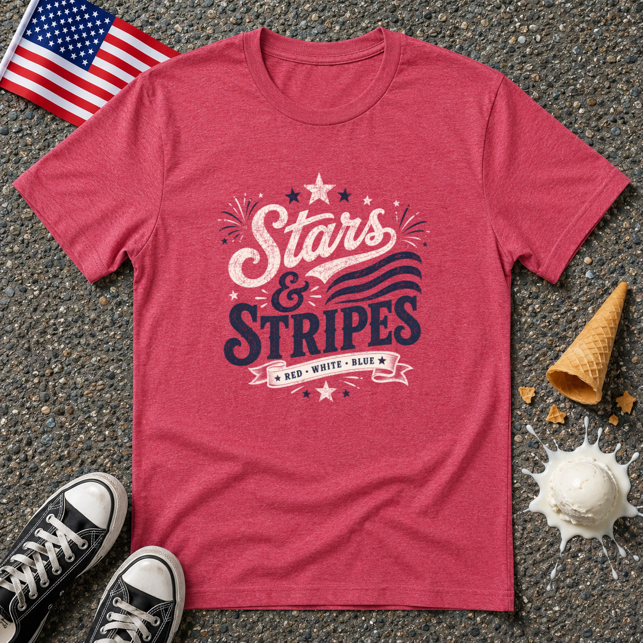 "Stars & Stripes" Tee