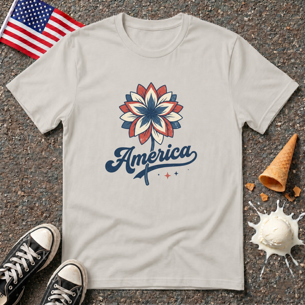 "America" Flower