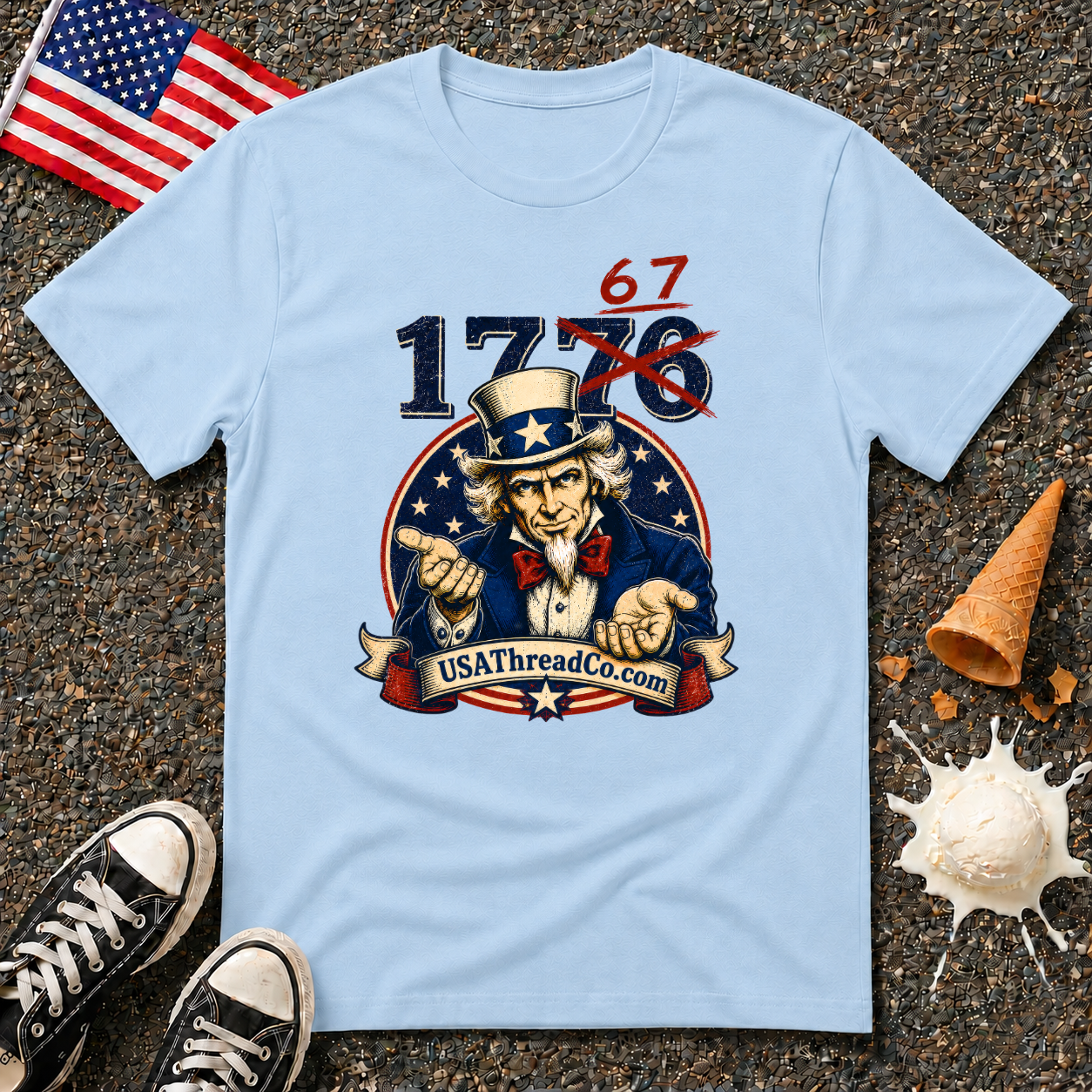 "6-7" Patriotic Tee