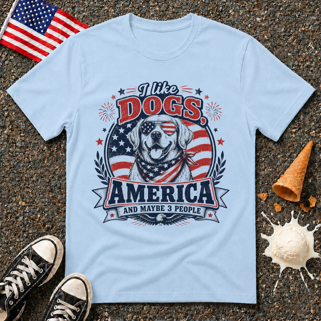"I Like Dogs" Tee