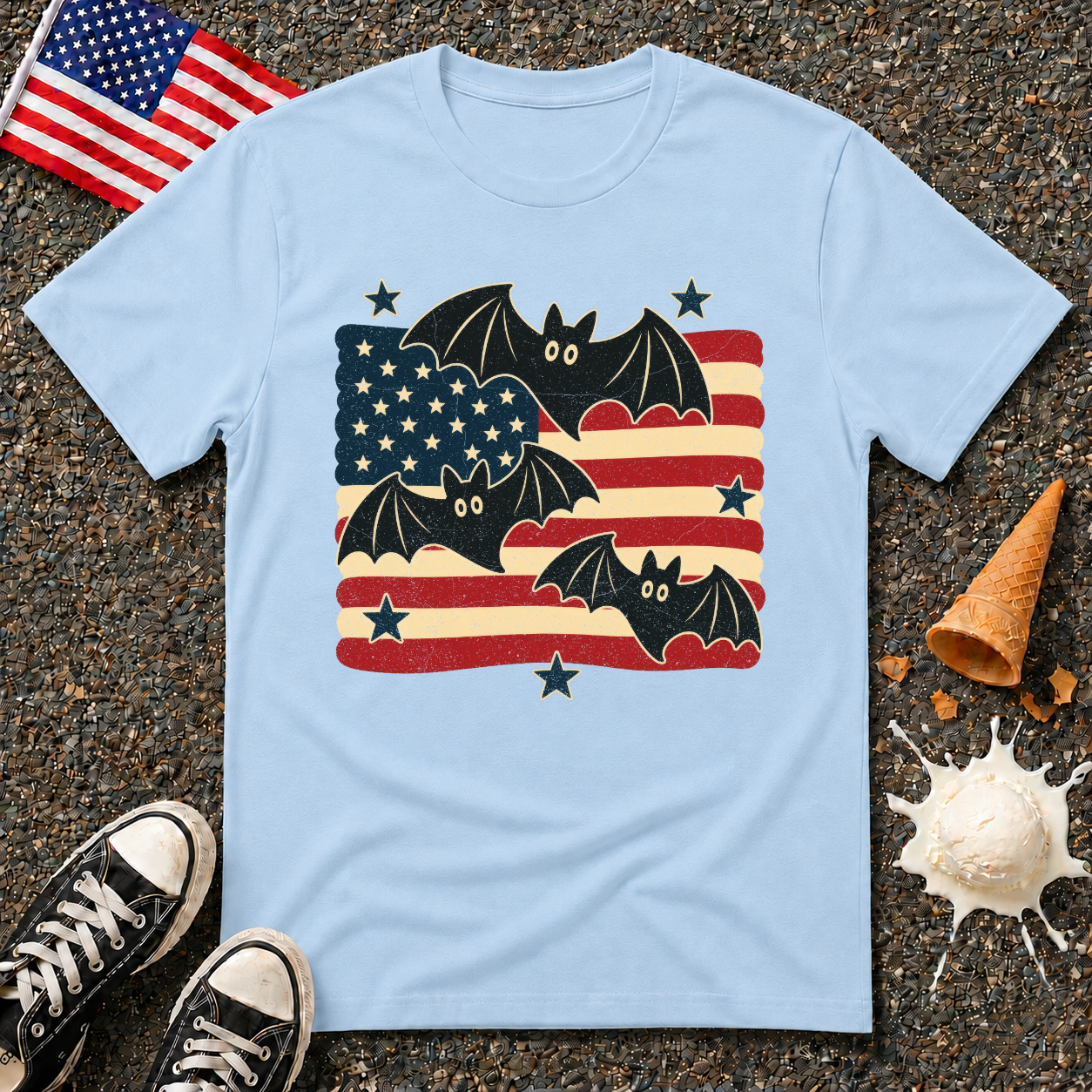 Stars & Stripes Halloween Tee