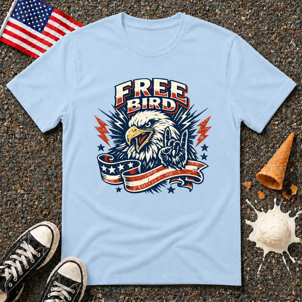 "FREE BIRD" Vintage Tee