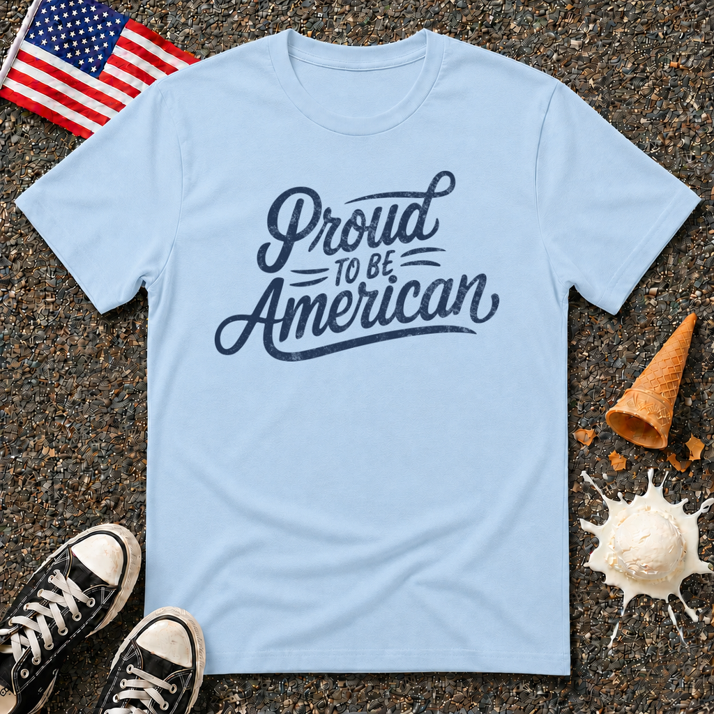 "Proud to Be American" Tee