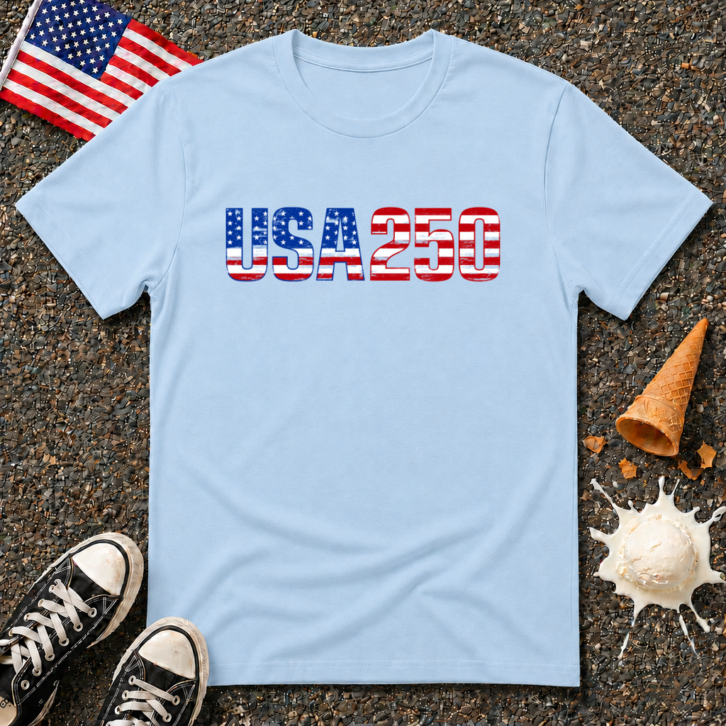 USA 250 Flag Tee