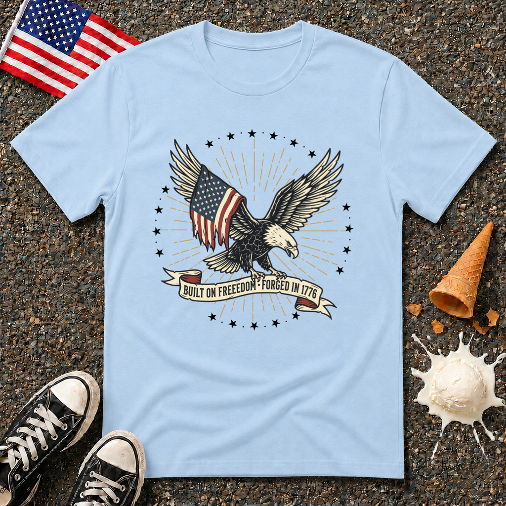 "Built on Freedom" Vintage Tee