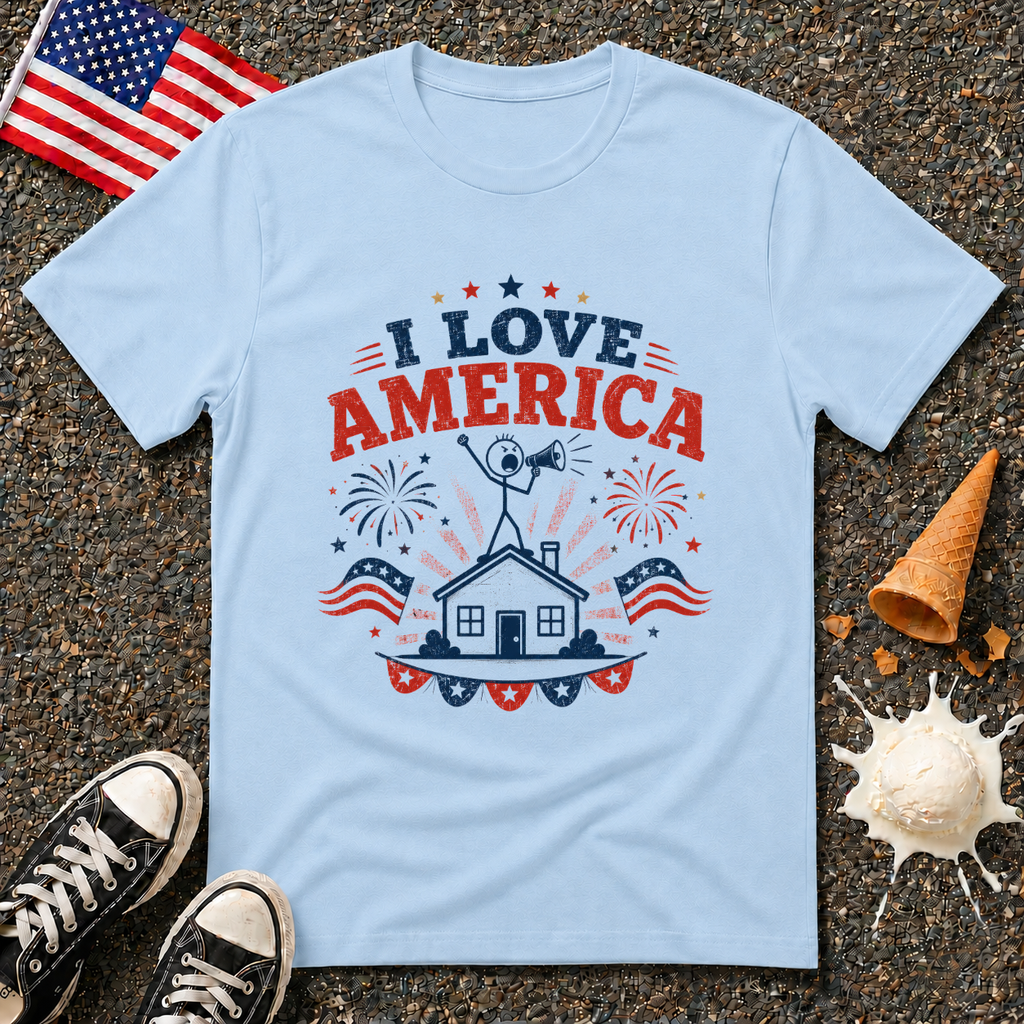 "I Love America" Tee