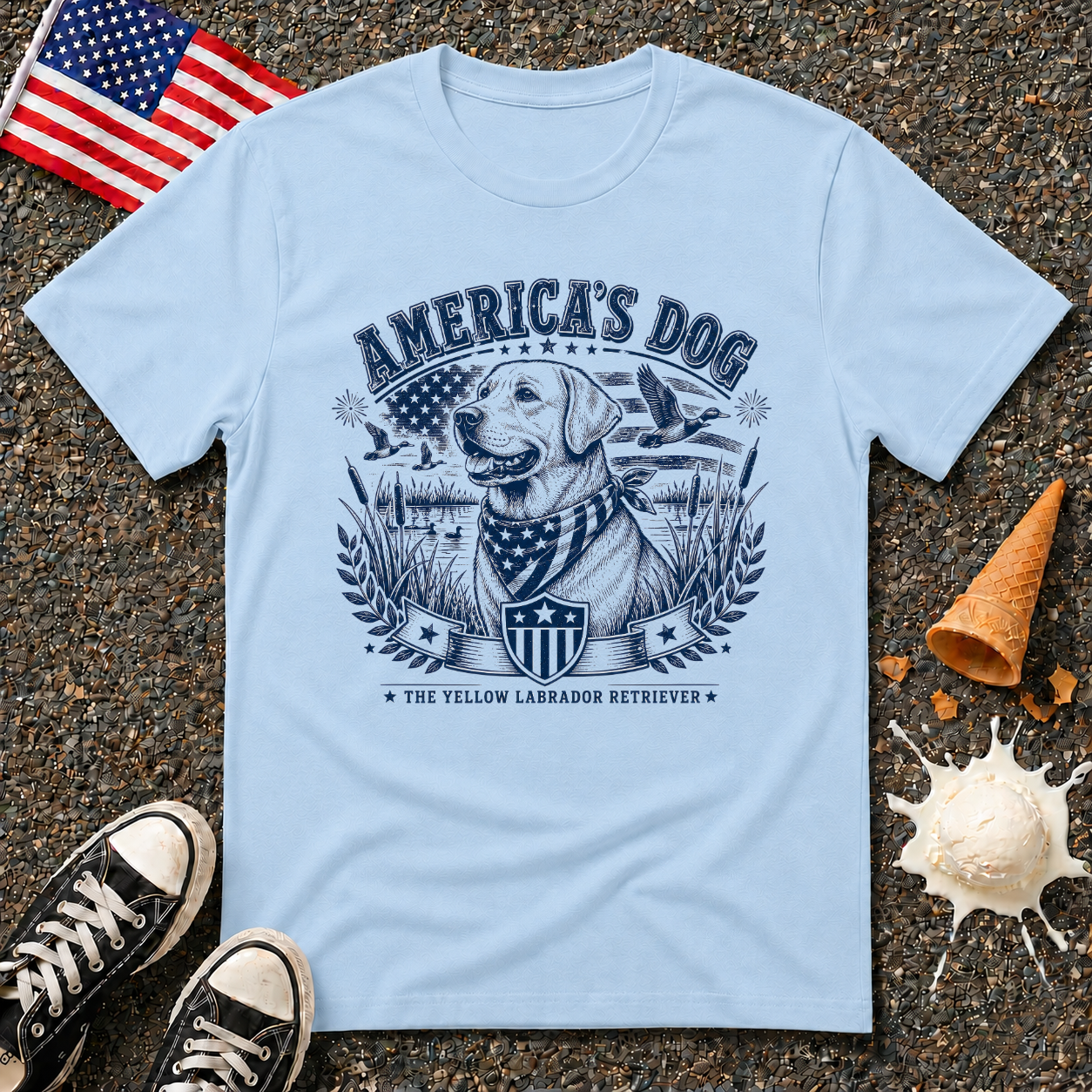 "America's Dog "Tee