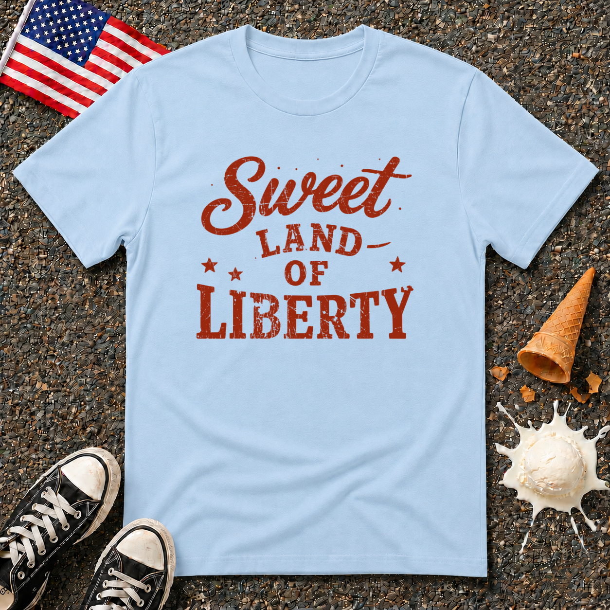 "Sweet Land of Liberty" Vintage Tee