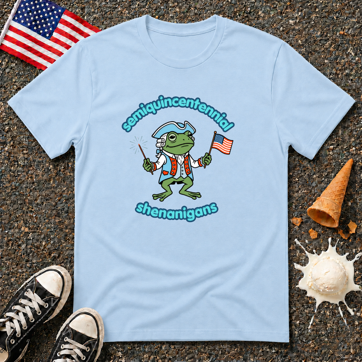 "Semiquincentenial Shenanigans" Tee
