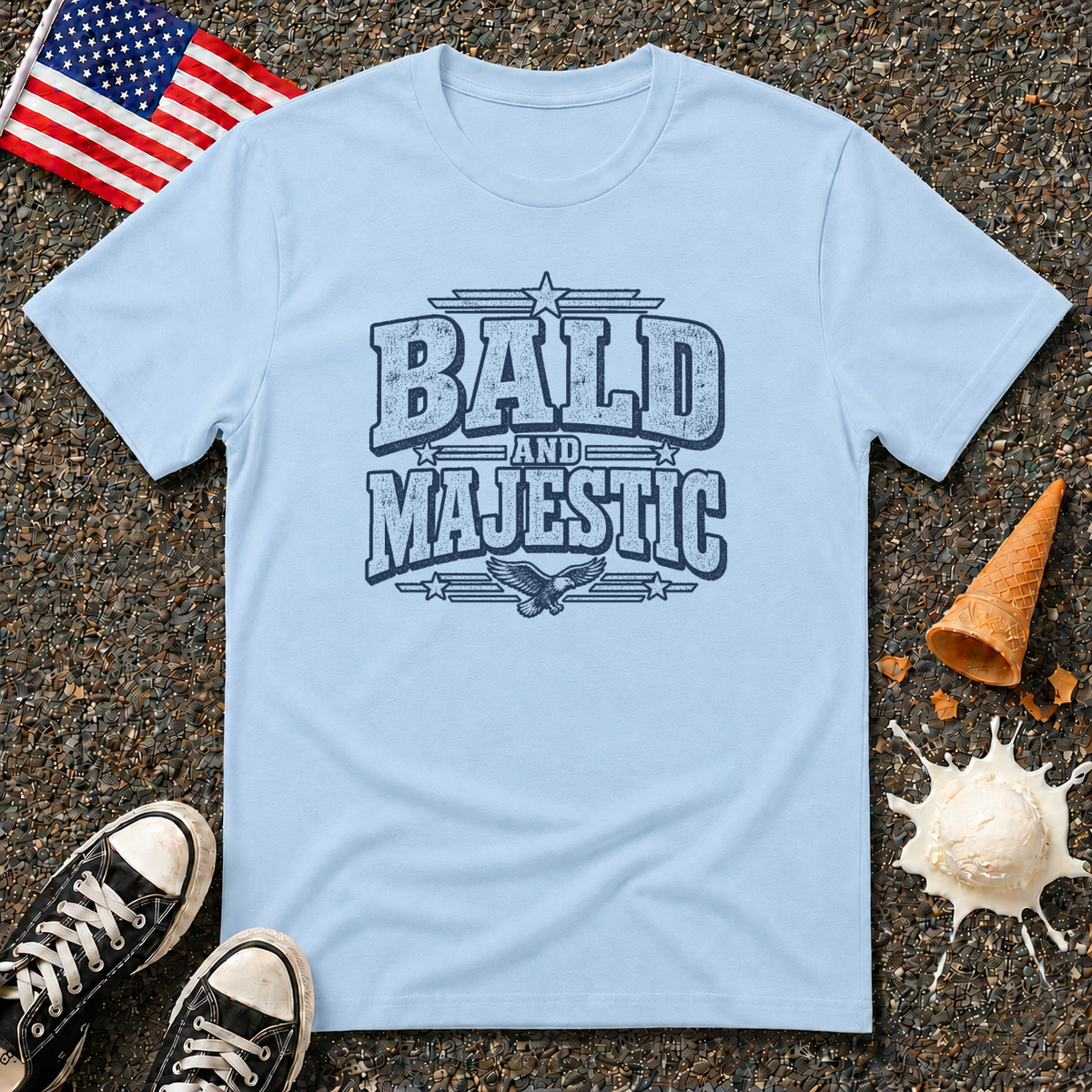 "Bald and Majestic" Tee