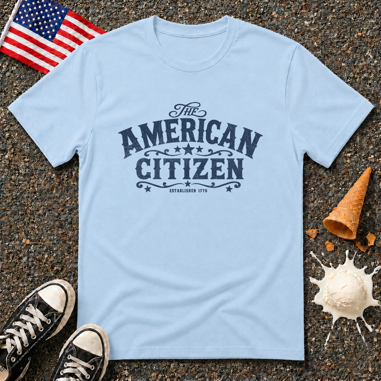 "The American Citizen" Vintage Tee