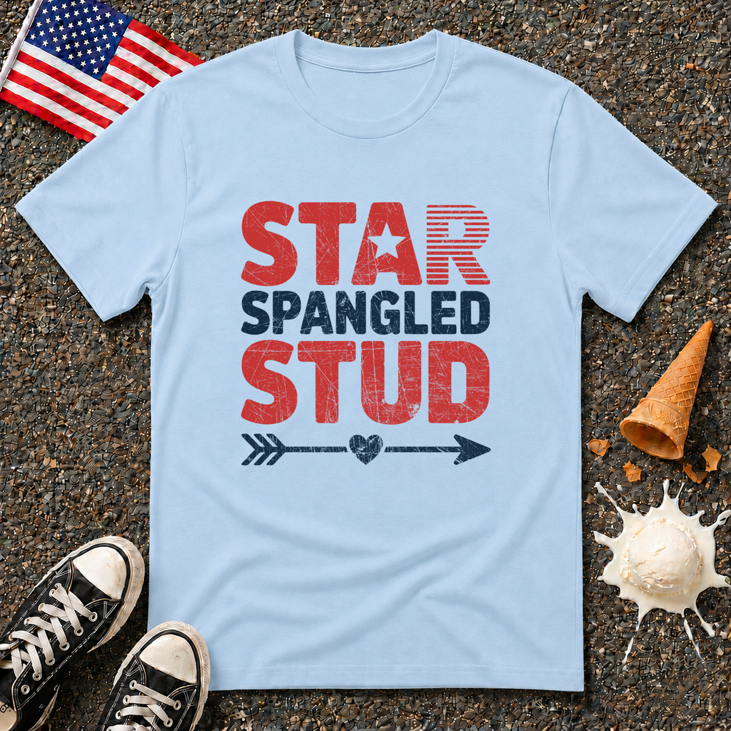 "Star Spangled Stud" Tee