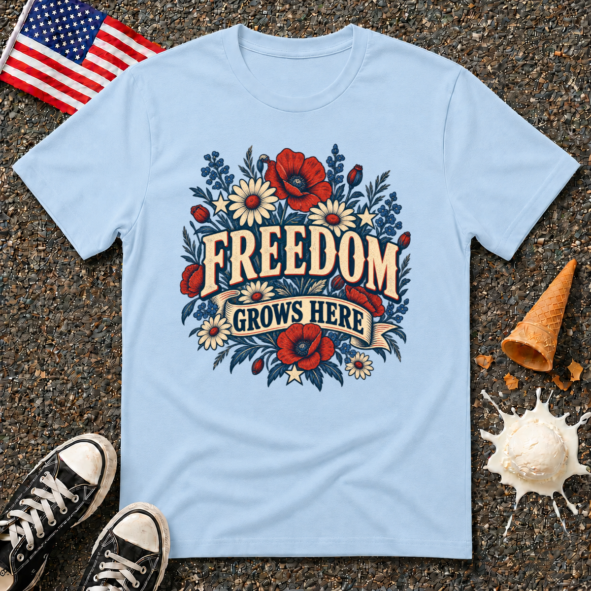 "Freedom Grows Here" Tee