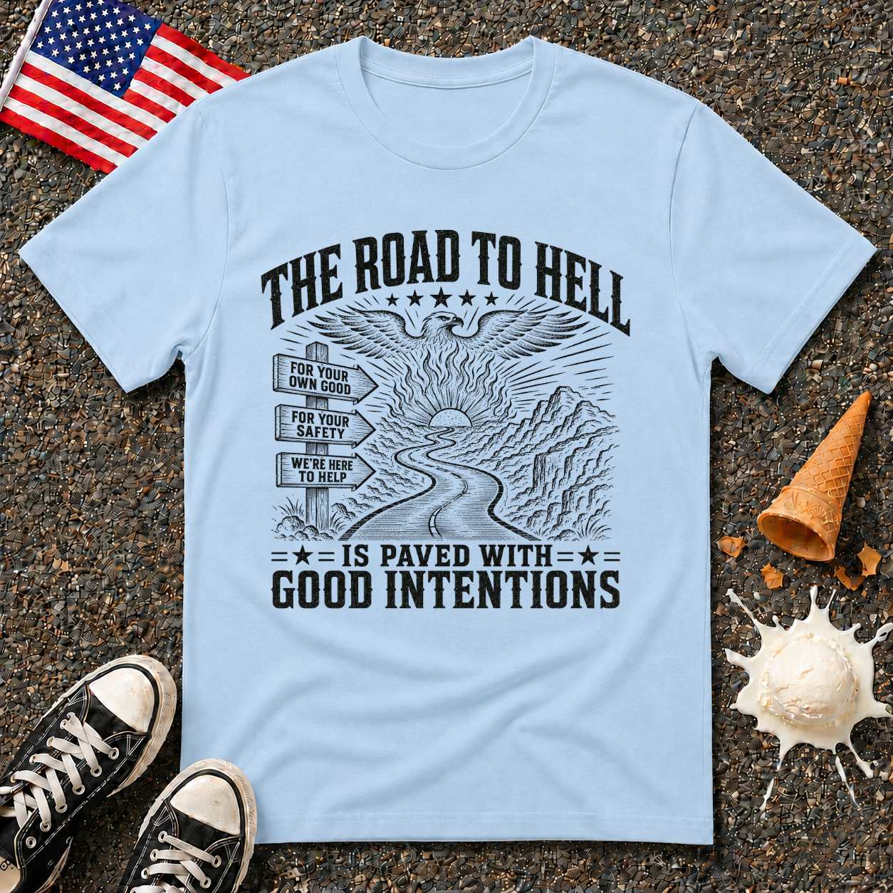 "Road to Hell" Tee