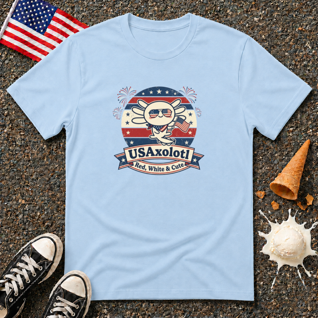 "USAxolotl Patriotic" Tee