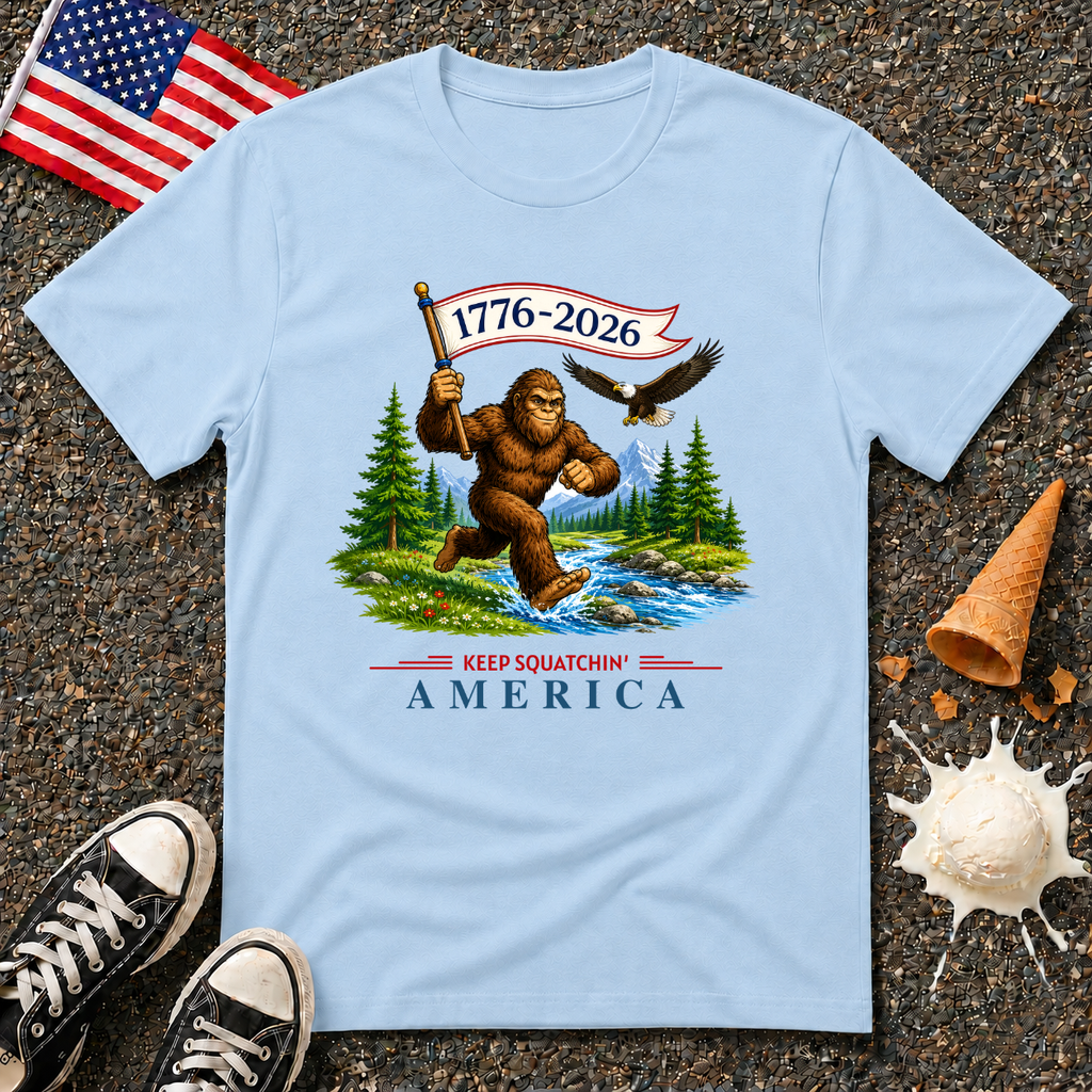 "Keep Squatchin' America" Tee